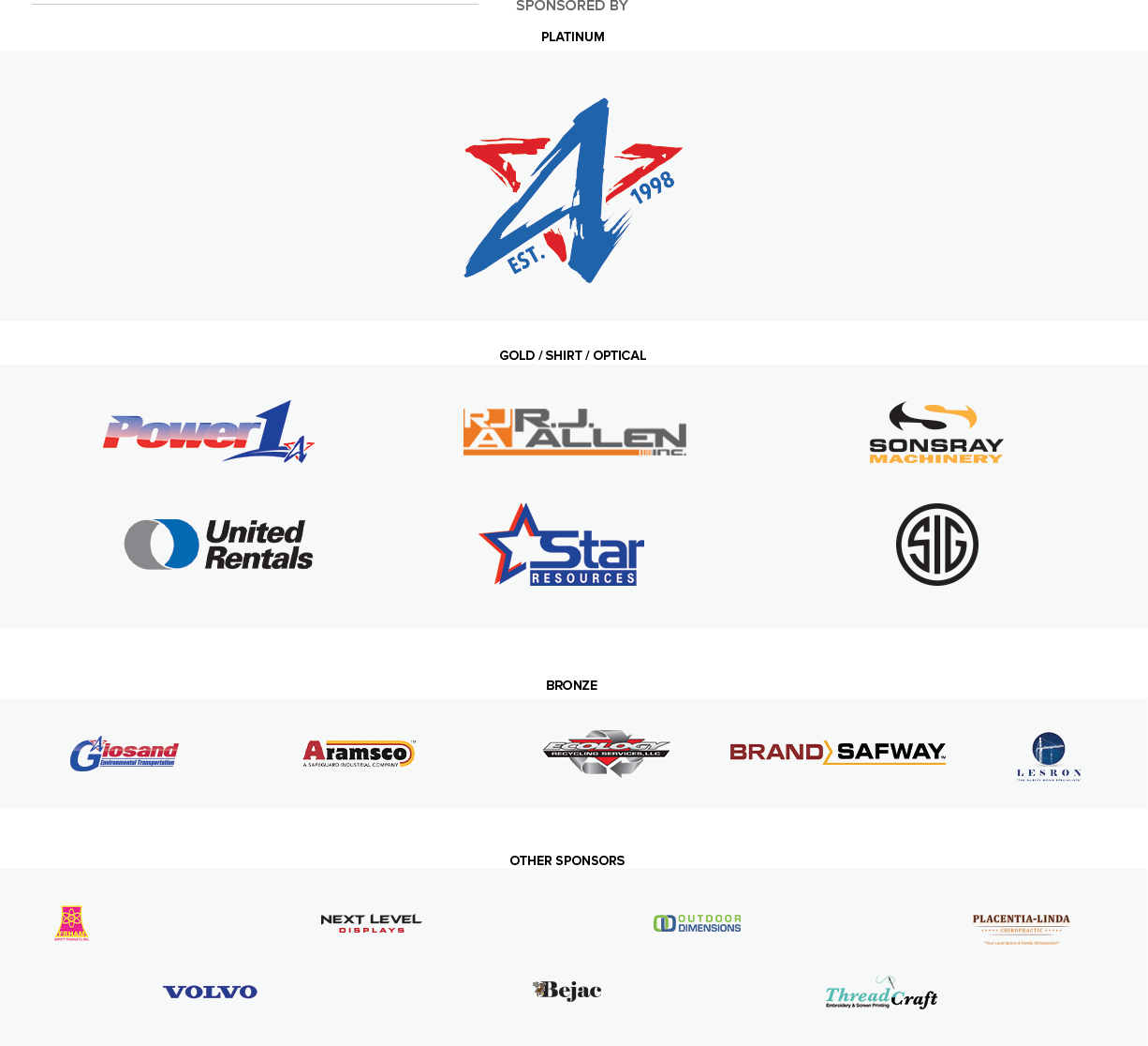sponsors